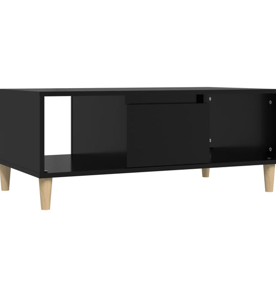 Couchtisch Schwarz 90x50x36,5 cm Holzwerkstoff
