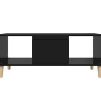 Couchtisch Schwarz 90x50x36,5 cm Holzwerkstoff