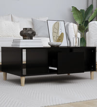Couchtisch Schwarz 90x50x36,5 cm Holzwerkstoff