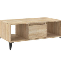 Couchtisch Sonoma-Eiche 90x50x36,5 cm Holzwerkstoff