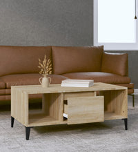 Couchtisch Sonoma-Eiche 90x50x36,5 cm Holzwerkstoff
