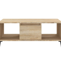 Couchtisch Sonoma-Eiche 90x50x36,5 cm Holzwerkstoff