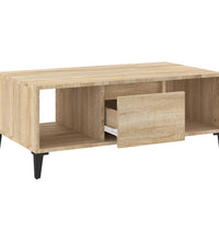 Couchtisch Sonoma-Eiche 90x50x36,5 cm Holzwerkstoff