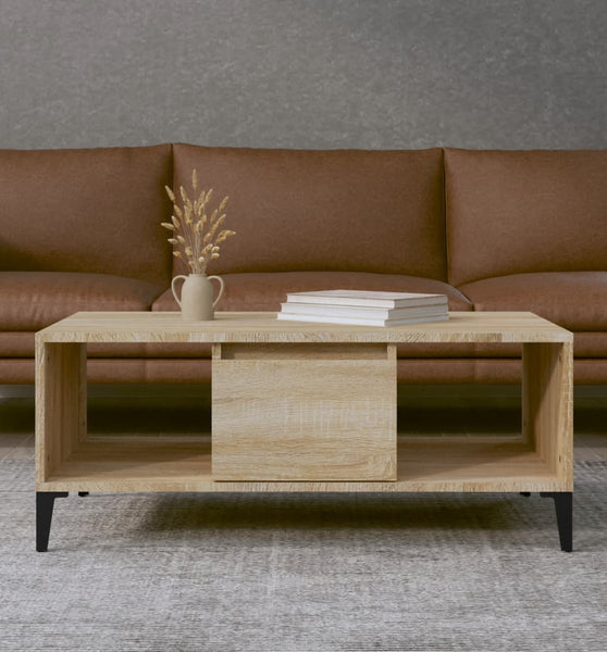 Couchtisch Sonoma-Eiche 90x50x36,5 cm Holzwerkstoff