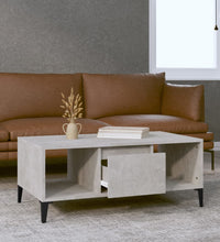 Couchtisch Betongrau 90x50x36,5 cm Holzwerkstoff