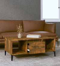 Couchtisch Räuchereiche 90x50x36,5 cm Holzwerkstoff