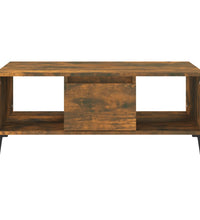 Couchtisch Räuchereiche 90x50x36,5 cm Holzwerkstoff