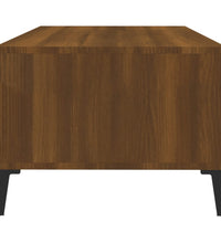 Couchtisch Braun Eichen-Optik 90x50x36,5 cm Holzwerkstoff