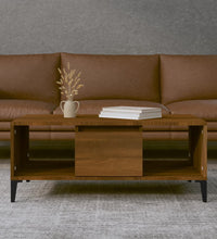 Couchtisch Braun Eichen-Optik 90x50x36,5 cm Holzwerkstoff