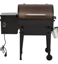 Pelletgrill Schwarz 94 cm Eisen