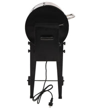 Pelletgrill Schwarz 94 cm Eisen