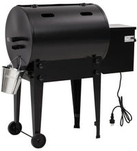 Pelletgrill Schwarz 94 cm Eisen