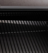 Pelletgrill Schwarz 94 cm Eisen