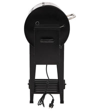 Pelletgrill mit Ablage Schwarz 94 cm Eisen