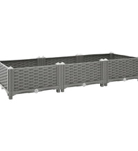 Hochbeet 120x40x23 cm Polypropylen