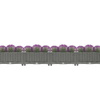 Hochbeet 160x40x23 cm Polypropylen
