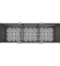 Hochbeet 120x40x38 cm Polypropylen
