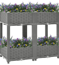 Hochbeet 80x40x71 cm Polypropylen