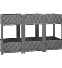 Hochbeet 120x40x71 cm Polypropylen