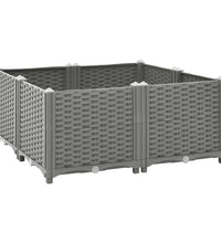 Hochbeet 80x80x38 cm Polypropylen