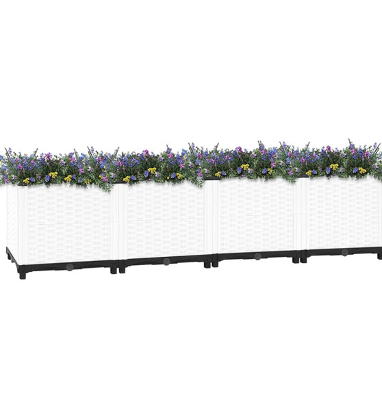 Hochbeet 160x40x38 cm Polypropylen
