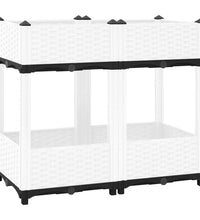 Hochbeet 80x40x71 cm Polypropylen