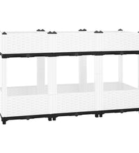 Hochbeet 120x40x71 cm Polypropylen