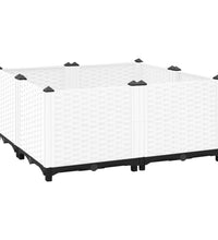Hochbeet 80x80x38 cm Polypropylen