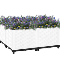 Hochbeet 80x80x38 cm Polypropylen