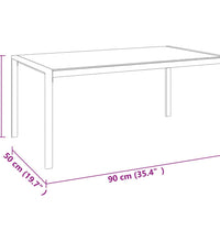 4-tlg. Garten-Lounge-Set mit Kissen Schwarz Stahl