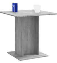 Esstisch Grau Sonoma 80x80x75 cm Holzwerkstoff