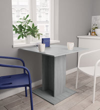 Esstisch Grau Sonoma 80x80x75 cm Holzwerkstoff