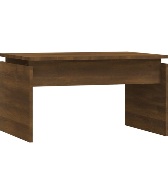 Couchtisch Braun Eichen-Optik 68x50x38 cm Holzwerkstoff
