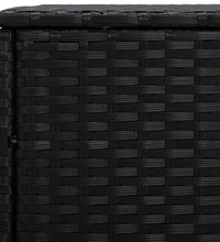 Beistelltische 3 Stk. Schwarz Poly Rattan