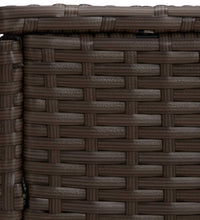Beistelltische 3 Stk. Braun Poly Rattan