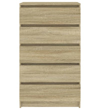 Schubladenschrank Sonoma-Eiche 60x36x103 cm Holzwerkstoff