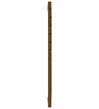 Wand-Kopfteil Honigbraun 106x3x91,5 cm Massivholz Kiefer