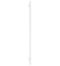 Wand-Kopfteil Weiß 166x3x91,5 cm Massivholz Kiefer