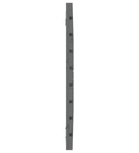 Wand-Kopfteil Grau 106x3x63 cm Massivholz Kiefer