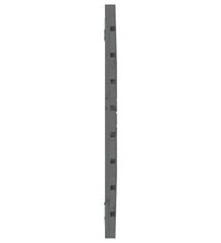 Wand-Kopfteil Grau 96x3x63 cm Massivholz Kiefer