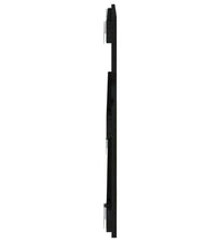 Wand-Kopfteil Schwarz 95,5x3x60 cm Massivholz Kiefer