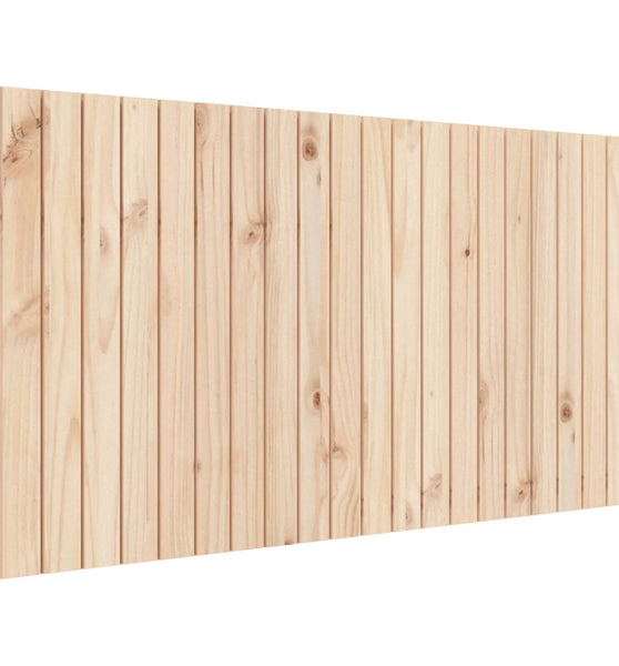 Wand-Kopfteil 127,5x3x60 cm Massivholz Kiefer