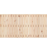 Wand-Kopfteil 127,5x3x60 cm Massivholz Kiefer