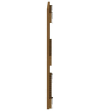 Wand-Kopfteil Honigbraun 82,5x3x60 cm Massivholz Kiefer