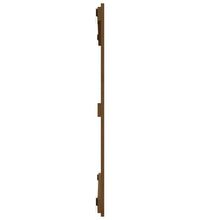Wand-Kopfteil Honigbraun 95,5x3x90 cm Massivholz Kiefer