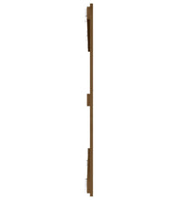 Wand-Kopfteil Honigbraun 159,5x3x90 cm Massivholz Kiefer