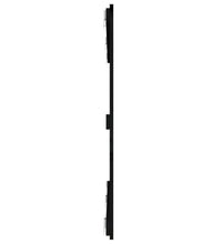 Wand-Kopfteil Schwarz 159,5x3x90 cm Massivholz Kiefer