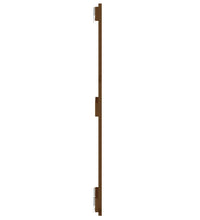 Wand-Kopfteil Honigbraun 82,5x3x90 cm Massivholz Kiefer