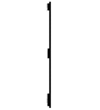 Wand-Kopfteil Schwarz 82,5x3x90 cm Massivholz Kiefer
