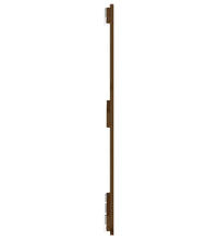 Wand-Kopfteil Honigbraun 166x3x90 cm Massivholz Kiefer